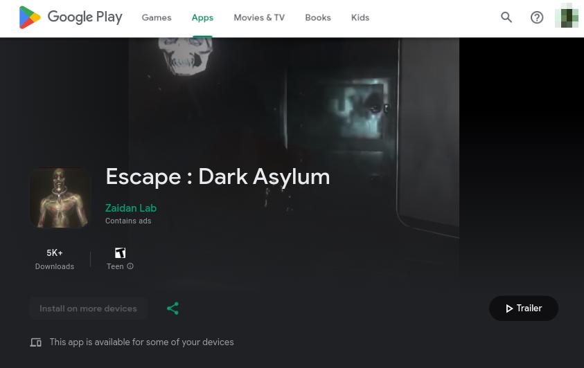 Escape: Dark Asylum